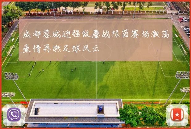 成都蓉城迎强敌鏖战绿茵赛场激荡豪情再燃足球风云